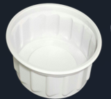 Plastic Bowl 400gm - PP White (50x20 Pcs)