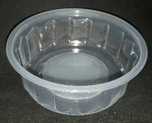 Plastic Bowl 400gm - PP Clear (50x20 Pcs)