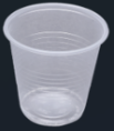 5 OZ Disposable PP Plastic Cups ( Clear ) (50 Pcs X 20 Pkts)  ( Small )